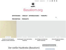 Tablet Screenshot of basaliom.org